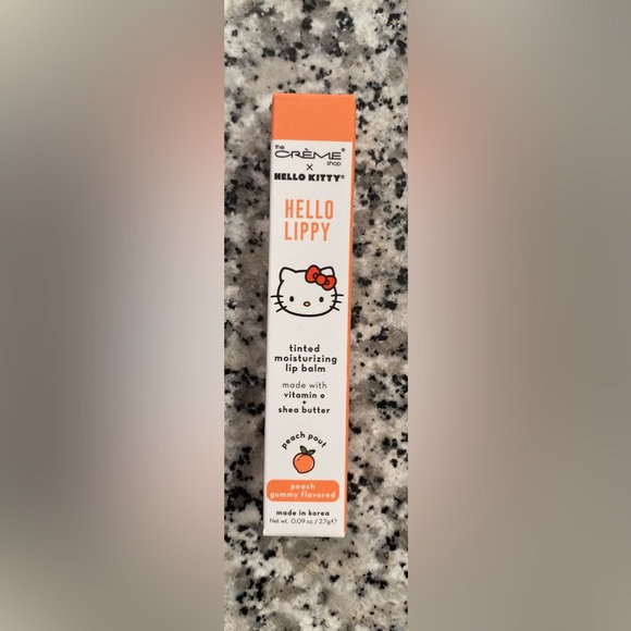 Hello Kitty Hello Lippy Tinted Moisturizing Lip Balm Peach Pout - Picture 3 of 5